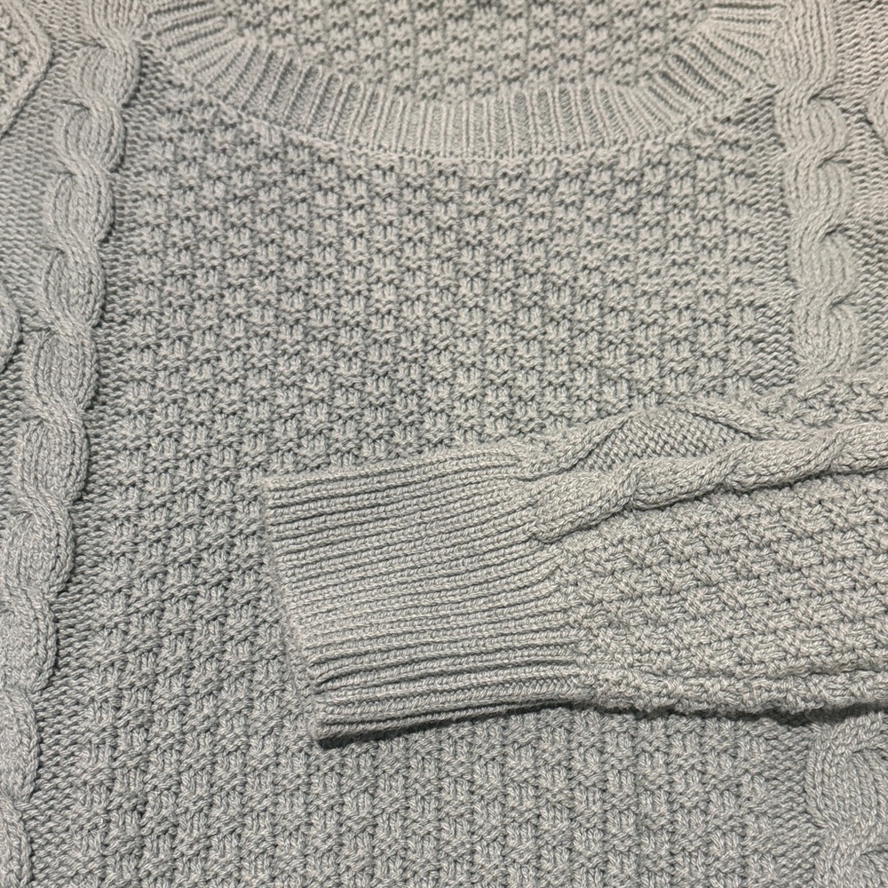 Wild Fable Textured Knit Sweater in Teal - Picture 4 of 4